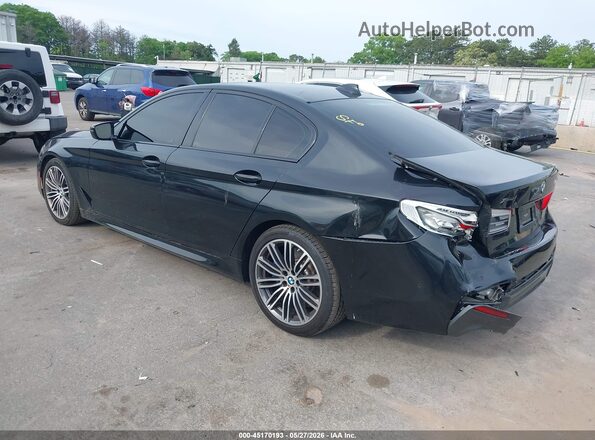 WBAJS7C07LCE02779 2020 BMW 5 SERIES Black Задня ліва чверть