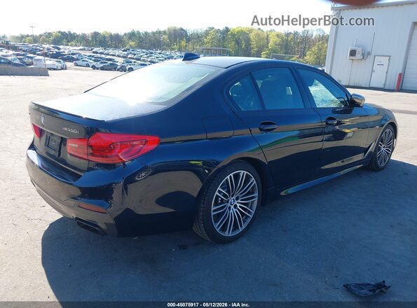 WBAJS7C08LBN96743 2020 BMW 5 SERIES Black უკანა მარჯვენა