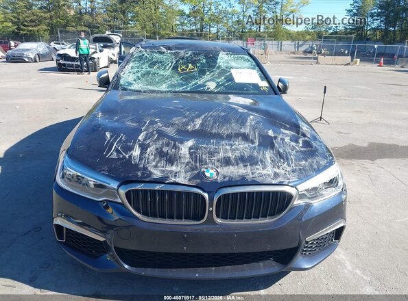 WBAJS7C08LBN96743 2020 BMW 5 SERIES Black წინა ხედი