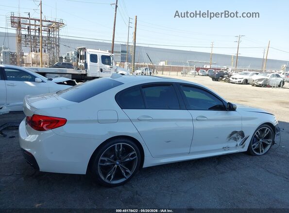 WBAJS7C09LCD45856 2020 BMW 5 SERIES White Vista interior de 360 grados
