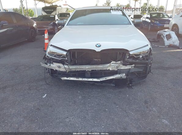WBAJS7C09LCD45856 2020 BMW 5 SERIES White Vista frontal