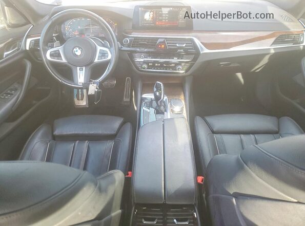 WBAJS7C0XLBN96596 2020 BMW M5 Charcoal Widok deski rozdzielczej