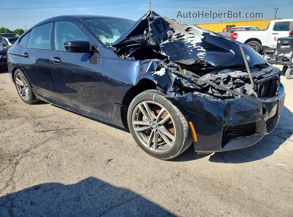 WBAJV6C50JBK07099 2018 BMW 6 SERIES Черный Передняя правая четверть