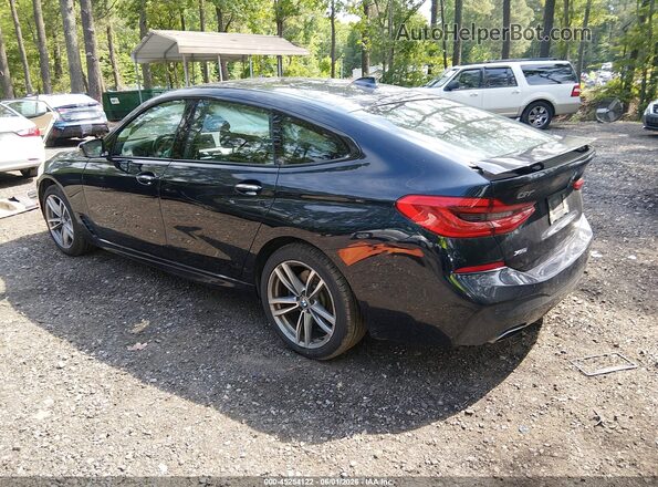 WBAJV6C52JBJ99765 2018 BMW 6 SERIES Black Tył lewy