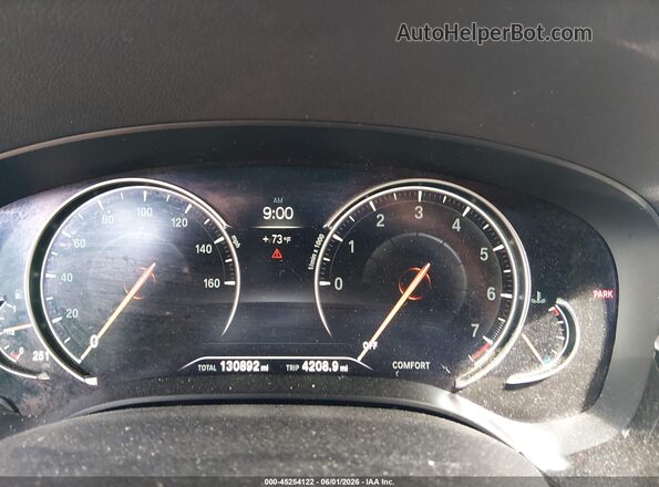 WBAJV6C52JBJ99765 2018 BMW 6 SERIES Black Widok tylnych siedzeń