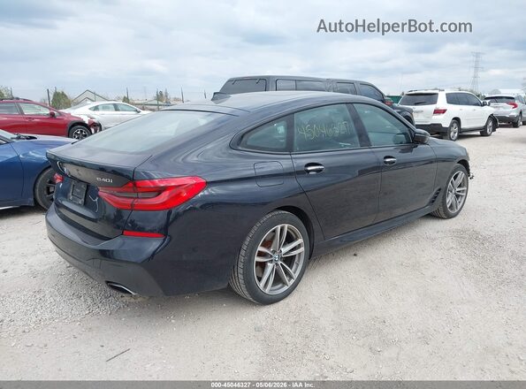 WBAJV6C53JBJ99807 2018 BMW 6 SERIES Black Tył prawy