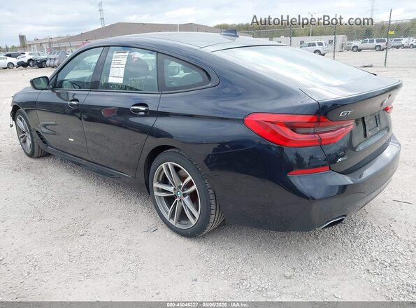 WBAJV6C53JBJ99807 2018 BMW 6 SERIES Black Tył lewy