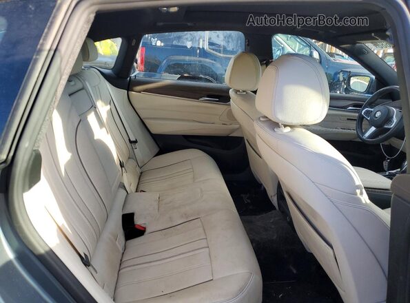 WBAJV6C54KBK08449 2019 BMW 6 SERIES Gray Հետևի նստատեղերի տեսք