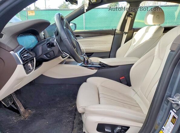 WBAJV6C54KBK08449 2019 BMW 6 SERIES Gray Սալոնի դիմացի տեսք