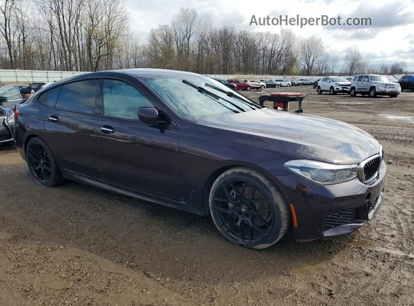 WBAJV6C55JBJ99274 2018 BMW 7 SERIES Purple Front right