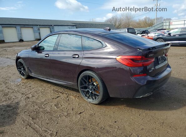 WBAJV6C55JBJ99274 2018 BMW 7 SERIES Purple Rear left