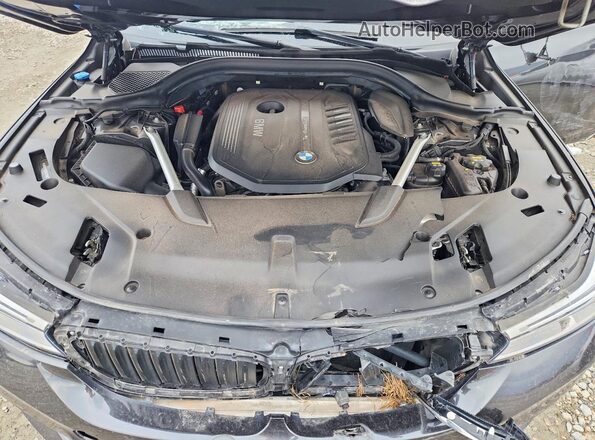 WBAJV6C55JBJ99775 2018 BMW 6 SERIES Gray უკანა სალონის ხედი