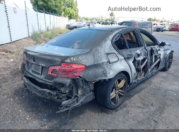 WBAXA5C59GG042035 2016 BMW 5 SERIES Серый Задняя правая четверть