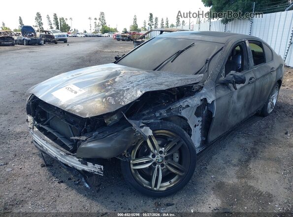 WBAXA5C59GG042035 2016 BMW 5 SERIES Серый Вид спереди