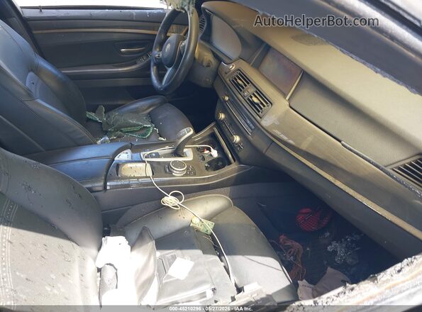 WBAXA5C59GG042035 2016 BMW 5 SERIES Серый Вид салона спереди
