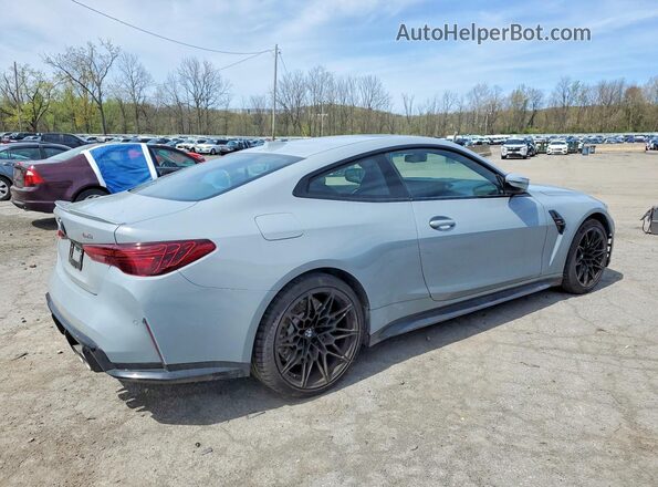 WBS13HK02TCV73498 2026 BMW M4 Серый Задняя правая четверть