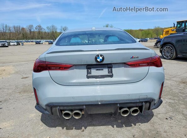 WBS13HK02TCV73498 2026 BMW M4 Серый Вид сзади