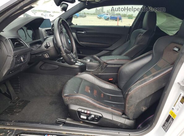 WBS2U7C57KVB09280 2019 BMW M2 Gray Widok wnętrza z przodu