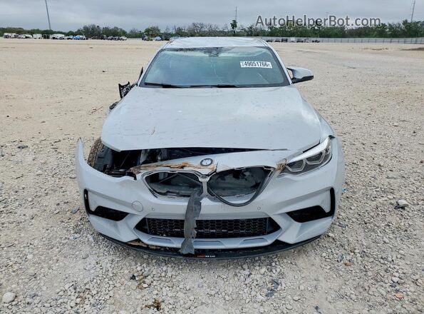 WBS2U7C57KVB09280 2019 BMW M2 Gray Widok z przodu