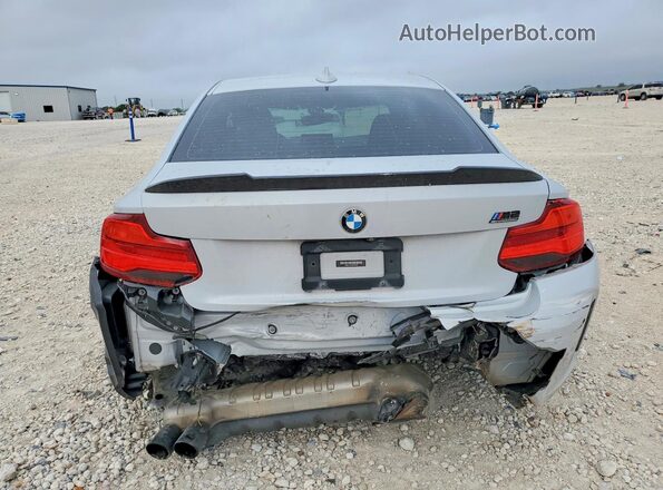 WBS2U7C57KVB09280 2019 BMW M2 Gray Widok z tyłu