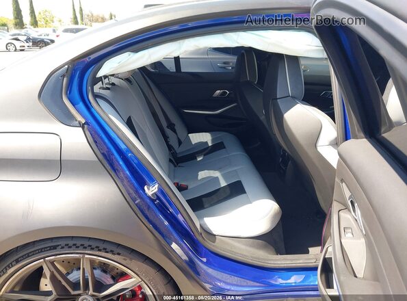 WBS33AY01PFP34029 2023 BMW M3 Black Widok naklejki z numerem VIN