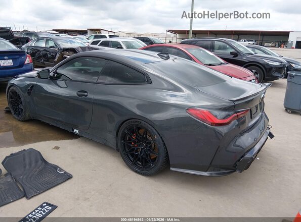 WBS33AZ09MCG62236 2021 BMW M4 Gray Հետևի ձախ