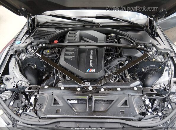 WBS33AZ09MCG62236 2021 BMW M4 Gray Հետևի տեսք