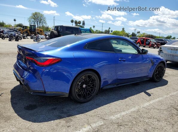 WBS33AZ09PCM18474 2023 BMW M4 Blue Задня права чверть