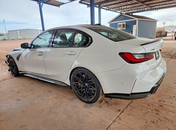 WBS33HJ04TFV67162 2026 BMW M3 Белый Задняя левая четверть
