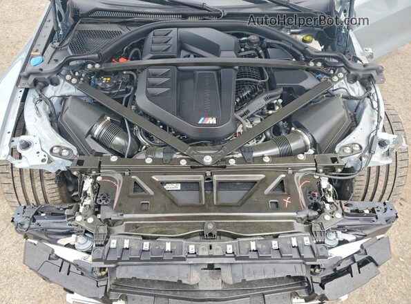 WBS33HK06TCV82990 2026 BMW M4 Gray Widok wnętrza z tyłu