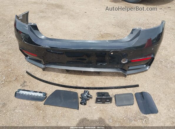 WBS3R9C31HA014064 2017 BMW M4 Black წინა პანელის ხედი