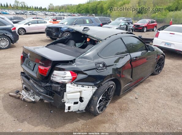 WBS3R9C31HA014064 2017 BMW M4 Black უკანა მარჯვენა