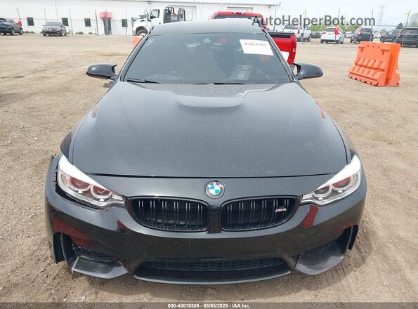 WBS3R9C31HA014064 2017 BMW M4 Black ხელსაწყოთა პანელის ხედი