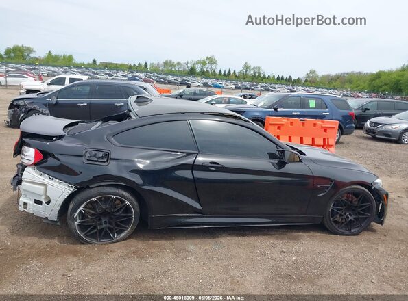 WBS3R9C31HA014064 2017 BMW M4 Black უკანა სალონის ხედი