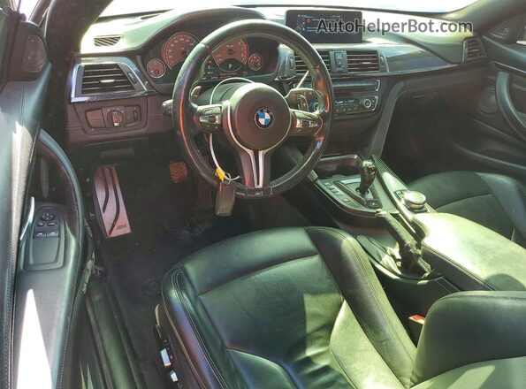 WBS3R9C56GK338315 2016 BMW M4 Silver Vista del salpicadero