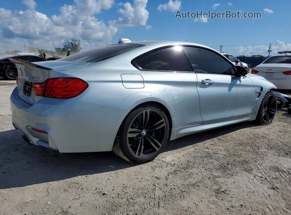 WBS3R9C56GK338315 2016 BMW M4 Silver Trasero derecho