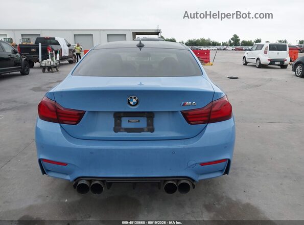 WBS3R9C59GK708205 2016 BMW M4 Синий 