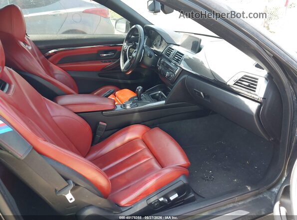 WBS3U9C59GP969884 2016 BMW M4 Black Вид салону спереду