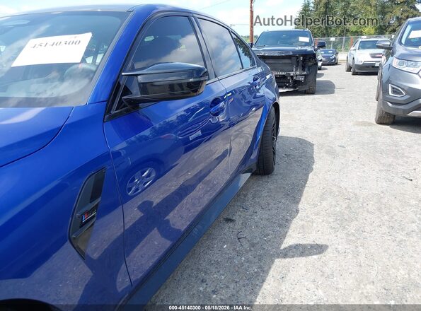 WBS43AY02NFL54571 2022 BMW M3 Blue წინა ხედი