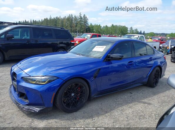 WBS43AY02NFL54571 2022 BMW M3 Blue 