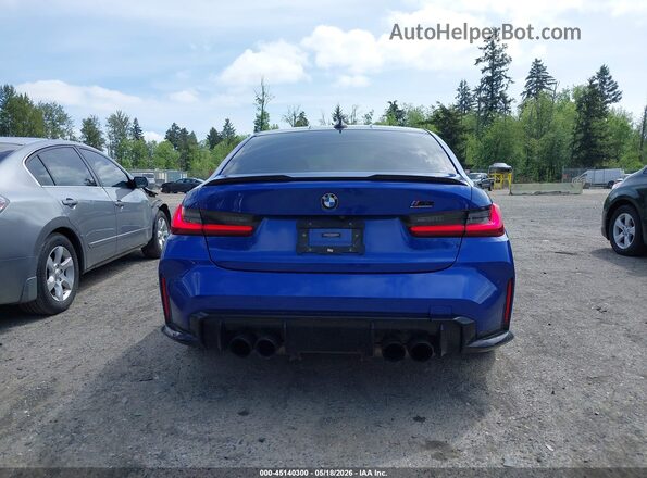 WBS43AY02NFL54571 2022 BMW M3 Blue 