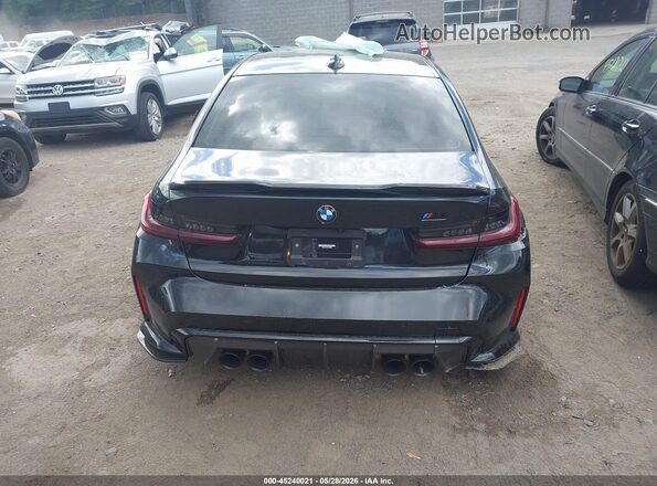 WBS43AY02NFM50250 2022 BMW M3 Black 
