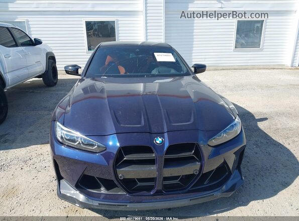 WBS43AZ01PCM97935 2023 BMW M4 Dark Blue Սարքավորումների վահանակի տեսք