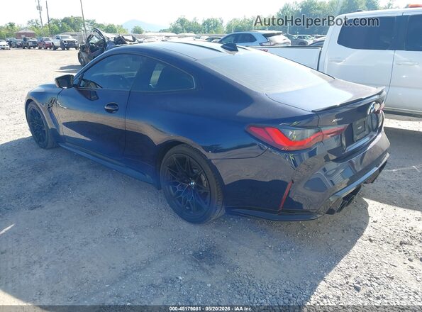 WBS43AZ01PCM97935 2023 BMW M4 Dark Blue Հետևի ձախ