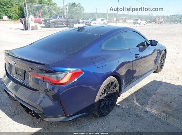 WBS43AZ01PCM97935 2023 BMW M4 Dark Blue Հետևի աջ