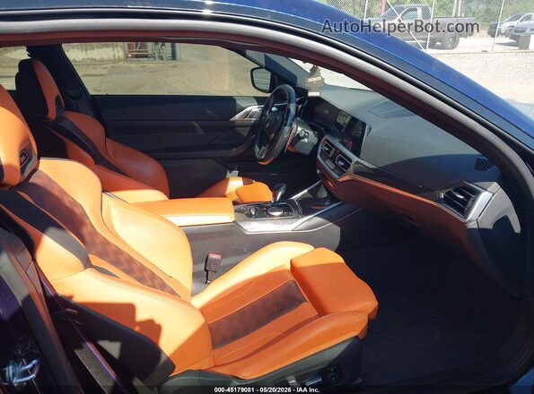 WBS43AZ01PCM97935 2023 BMW M4 Dark Blue Սալոնի դիմացի տեսք