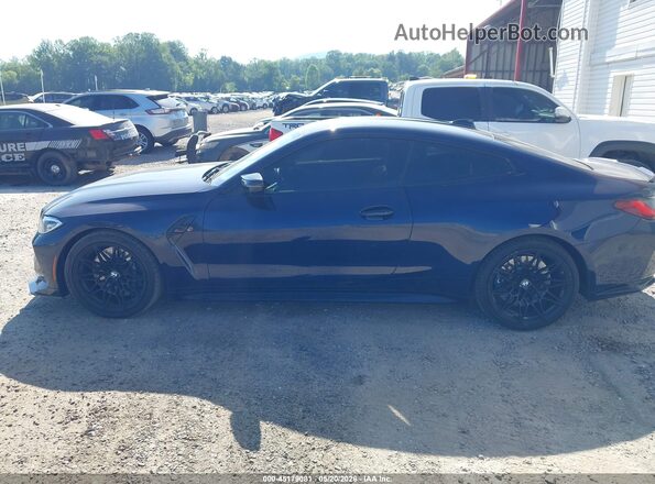 WBS43AZ01PCM97935 2023 BMW M4 Dark Blue Սալոնի 360 աստիճան տեսք