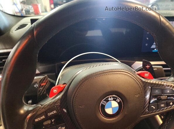WBS43AZ01RCN95902 2024 BMW M4 Черный Вид щитка приборов