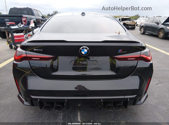 WBS43AZ08RCR65372 2024 BMW M4 Black 