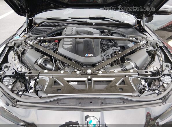 WBS43AZ08RCR65372 2024 BMW M4 Black Вид ззаду